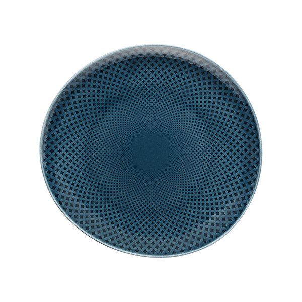 Rosenthal Junto造型圓平盤-靛藍