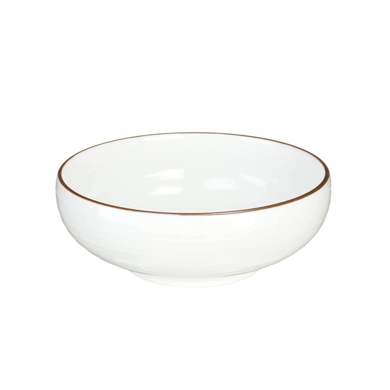 白山陶器 白磁千段 小菜碗